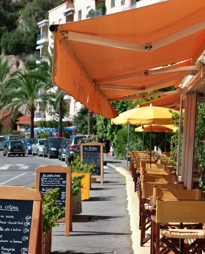 Base Plus Full Cassette Folding Arm Awning