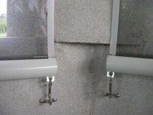 cabana_geared_rollers__3_ Geared Roller Clear PVC Bistro Blinds