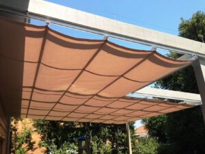 26201401348635373116280001250_1 Pleated Patio Awning on Tracks