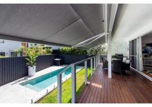 Base Plus Full Cassette Folding Arm Awning