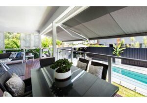 Base Plus Full Cassette Folding Arm Awning