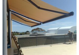 Base Plus Full Cassette Folding Arm Awning