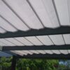 image153 Pleated Patio Awning on Tracks