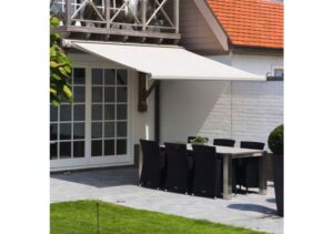 Base Plus Full Cassette Folding Arm Awning