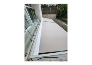 Global 2020 Semi-Cassette Folding Arm Awning