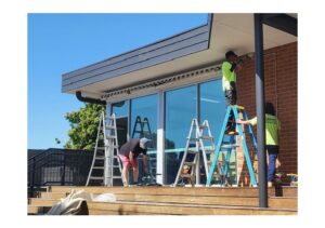 Global 2020 Semi-Cassette Folding Arm Awning