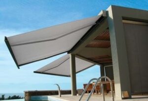 shane ShadeLab SHAN Cassette Folding Arm Awning