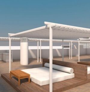 zen-patio-system Surya Pleated Shade