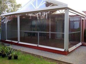 ZipTrak® Clear PVC Blind